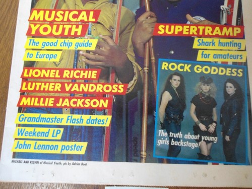 27th November 1982 Record Mirror Magazine - Musical Youth / Supertramp / Lennon - Picture 3 of 12
