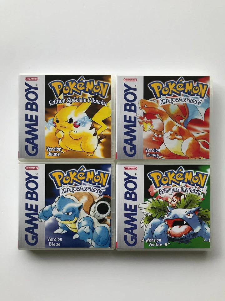 Game Boy/Color/Advance : Lot Boites remplacement format NDS pour jeux Pokémon - Photo 3/4