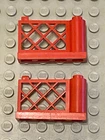 2 x Vintage LEGO TRAIN Barriers Gate 3186 / 170 726 704 088 396 167 345 1484 353