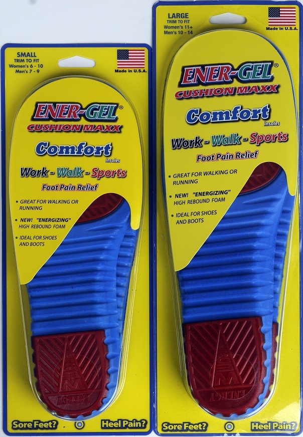 EnerGel Cushion Maxx Insoles MADE IN USA! eBay