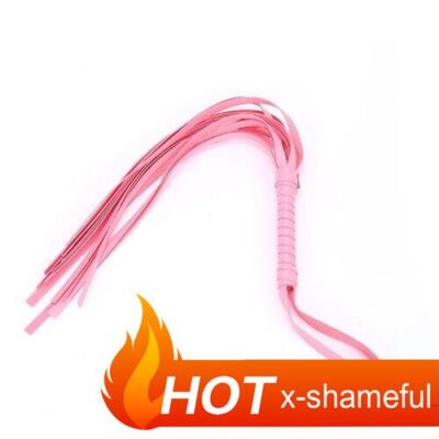Sexy Whip Flirts Games Leather Slaver Spanking Binding Flogger Whip Woman