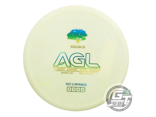NEW Above Ground Level Alpine Manzanita 174g Yellow Sunrise Putter Golf Disc