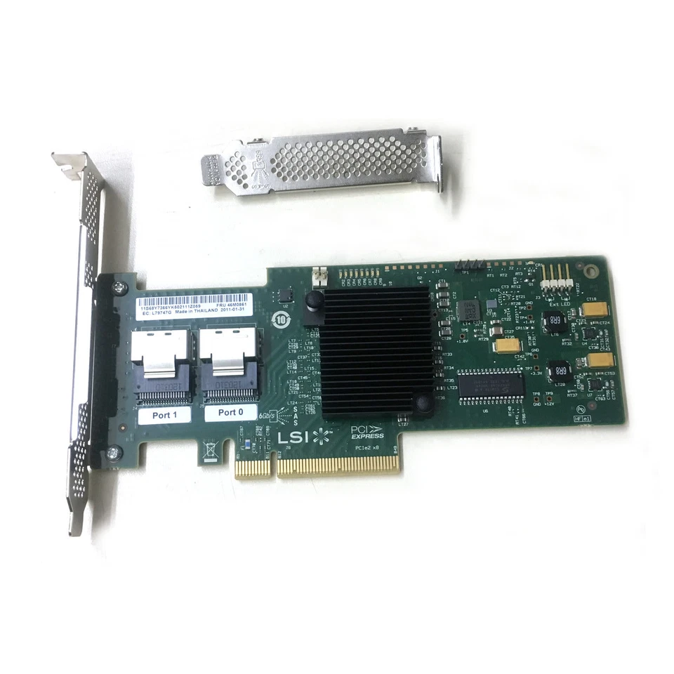 IBM M1015 SAS2 SATA3 PCI-e RAID Controller Card =LSI SAS9220-8i free shipping - Image 3 of 4