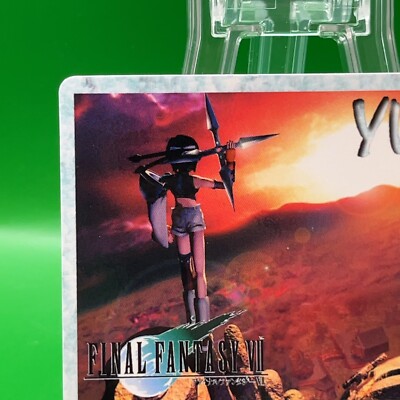 Yuffie Kisaragi 56 Final Fantasy 7 FF Cards Bandai Carddass Square