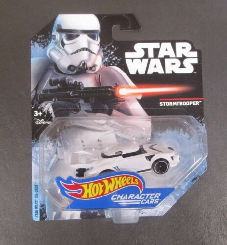 Stormtrooper STAR WARS Die Cast Hot Wheels Character Cars - Picture 1 of 1