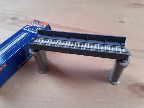 Tomix 3027 - Fine Track Brücke 140mm - 2 Pfeiler - Spur N  | Zustand: Neu