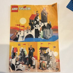 LEGO Castle Wolfpack Tower (6075) 100% Complete W/ Instructi & Minifigs No box