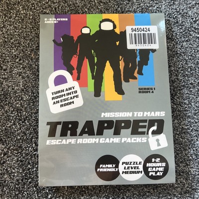 Escape Room Game Pack Mission To Mars TRAPPED Serie 1 Room 4 - NEU