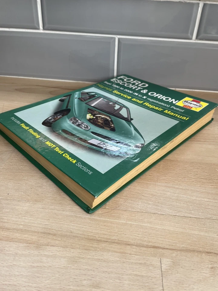 Ford Escort Orion Haynes Owners Workshop Service Repair Manual Petrol 1990-97 - Image 2 of 3