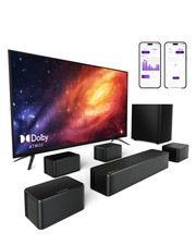 Ultimea Poseidon D80 Soundbar-Subwoofer 7.1-K...