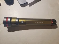 Swiss Tech 6500LM Lumen LED Flashlight Rechargeable 