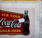 Set If 6 Coca-Cola Vintage 1990 Kitchen Placemats Ice Cold Coke