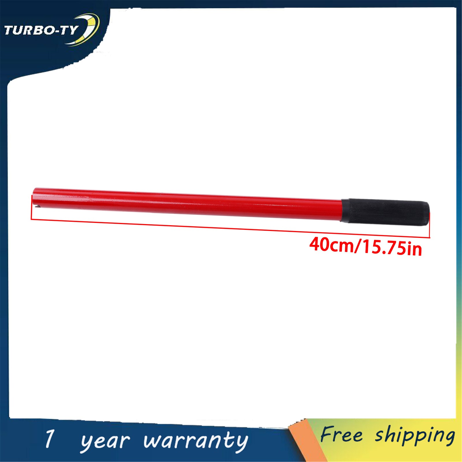 Red Hydraulic Long Ram Jack with Single Pump 8 Tons/17600 lbs Capacity