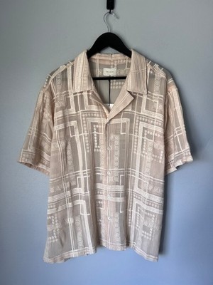 Aime Leon Dore Lace Leisure Shirt - Size XL - Natural - NEW | eBay