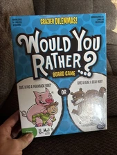 *New & Sealed* | Would You Rather? Board Game by Spin Master Crazier Dilemmas!