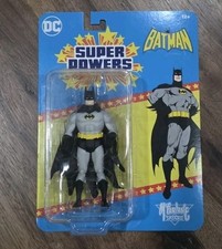 McFarlane Super Powers Batman  Black & Grey   43 Action Figure MOC DC Comics