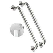 2 Pack 24 Inch Shower Grab Bar, Brushed Nickel Stainless Steel Safety Rail