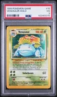 1999 POKEMON BASE SET UNLIMITED #15 VENUSAUR-HOLO PSA 3