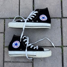 Vintage Converse Chuck Taylor All Star Velvet Hi Tops Made In USA Women s 7