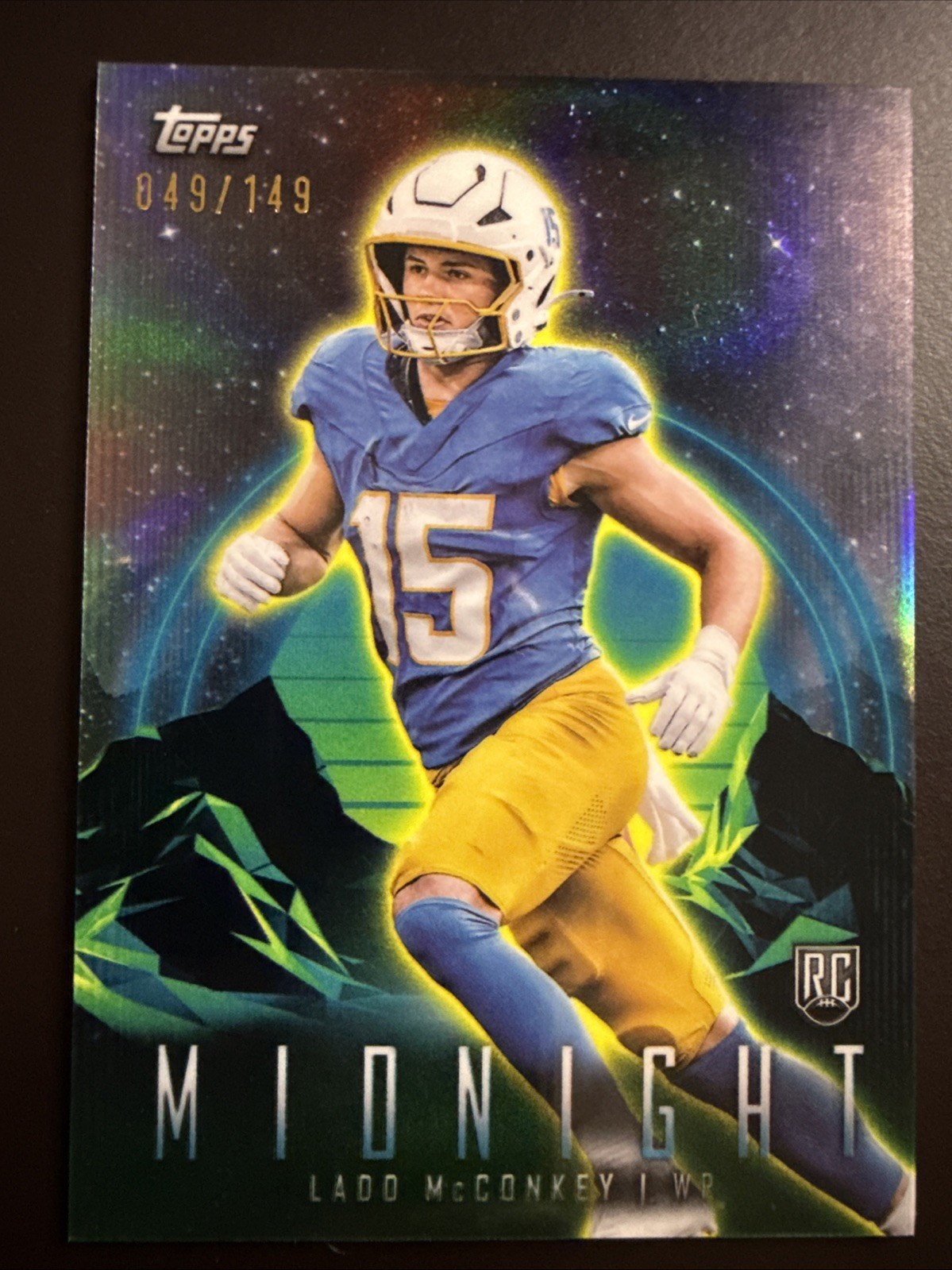2024 Topps Midnight - Ladd McConkey #52 Morning /149 (RC)