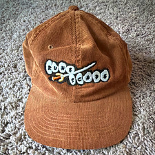 Beechfield Brown Corduroy Baseball Cap Adjustable Unisex Adults One Size