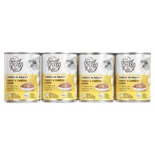 Turkey & Cheese Dinner Shreds in Gravy Wet Cat Food, 13 oz Cans (12 Pack) 2.61 per gallon
