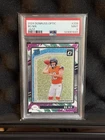 2024 Panini Donruss Optic Rated Rookie Bo Nix #209 Jazz Prizm (RC) PSA 9