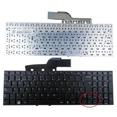 Tastatur Für Samsung Laptop 300 Serie 15,6'' 300E5A 300V5A NP300E5C Schwarz