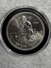 1985 engelhard 1 oz .999 silver american prospector (1) One Round