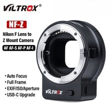 Viltrox NF-Z Auto Focus FTZ Lens Mount Adapter Nikon F Lens to Z Mount Cameras