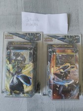 Duo Deck Cartes Pokemon Soleil Et Lune Ultra Prisme Pingoleon Carchacrok