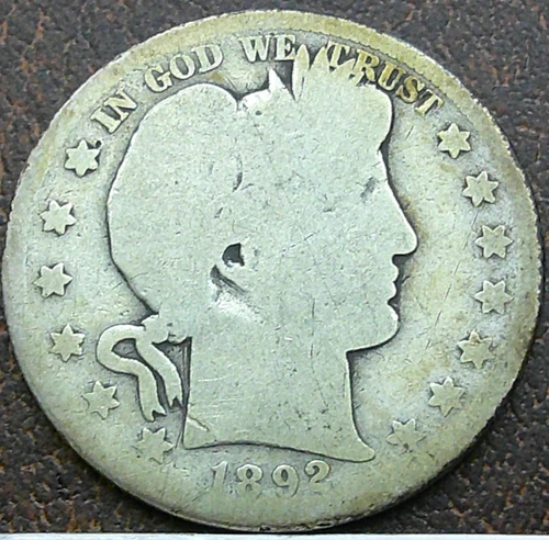 US 1892-S Barber Half Dollar  **
