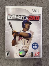 Major League Baseball 2K8 Wii Preowned, Excellent Condition