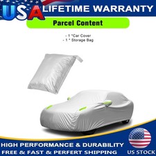 Xxxl Large Car Cover Sedan Waterproof Sun Rain Uv Dirt Resistant Car Cover