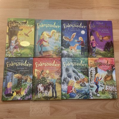 Arena Eulenzauber Buchreihe Set 8 Bände Ina Brandt Gebunden Deutsch