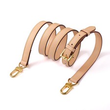 Vachetta Leather Adjustable Crossbody Strap for   women's crossbody handb