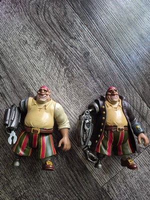 2 RARE  Vintage Disney s 2002 Treasure Planet Cyborg 5  John Silver Hasbro