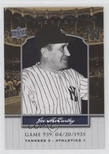 2008 Upper Deck Yankee Stadium Legacy Joe McCarthy #YSL939 HOF 3h2