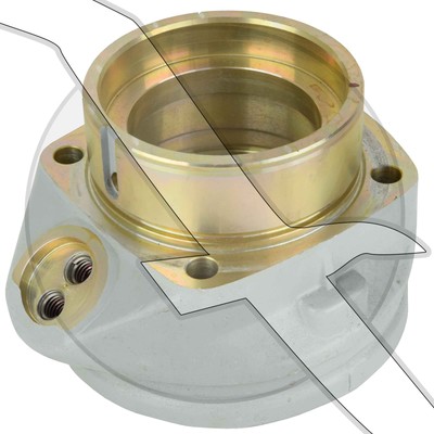 Volvo Penta Sterndrive Upper Unit Outdrive Bearing Box 854025 3857144