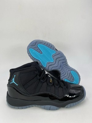 ''B GRADE'' Nike Air Jordan 11 Retro (GS) Black Gamma Blue (378038 047) Size 5.5Y