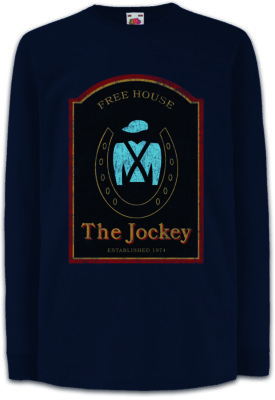 THE JOCKEY I Kinder Langarm T-Shirt Shameless Bar Pub Frank Gallagher Bar Symbol