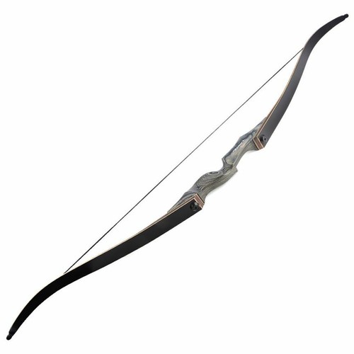 60" Takedown Recurve Bow 20-60lbs Archery Wooden Riser Limbs Bow Hunting Target - Picture 7 of 19