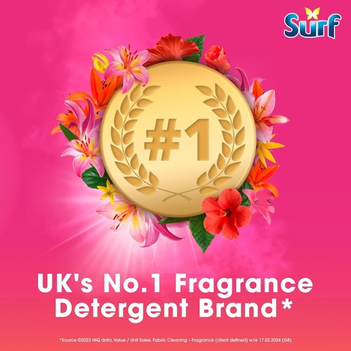 Surf Tropical Lily & Ylang Ylang Laundry Detergent Powder 130 Washes (6.5Kg) - Picture 6 of 6