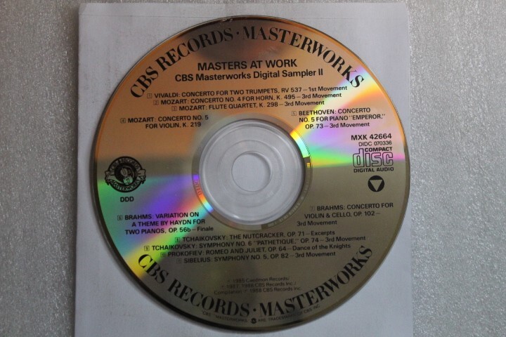 CBS Masterworks Digital Sampler II CD 74644266429| eBay