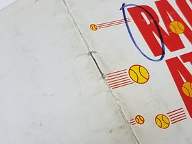 Racket Attack Authentic Original NES Nintendo Manual Only *