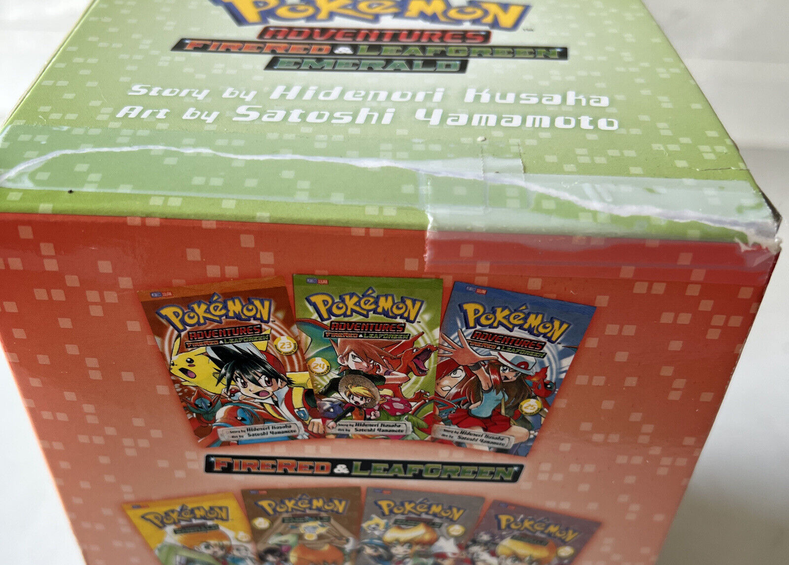 Mangá Pokémon Adventures - Arco FireRed e LeafGreen