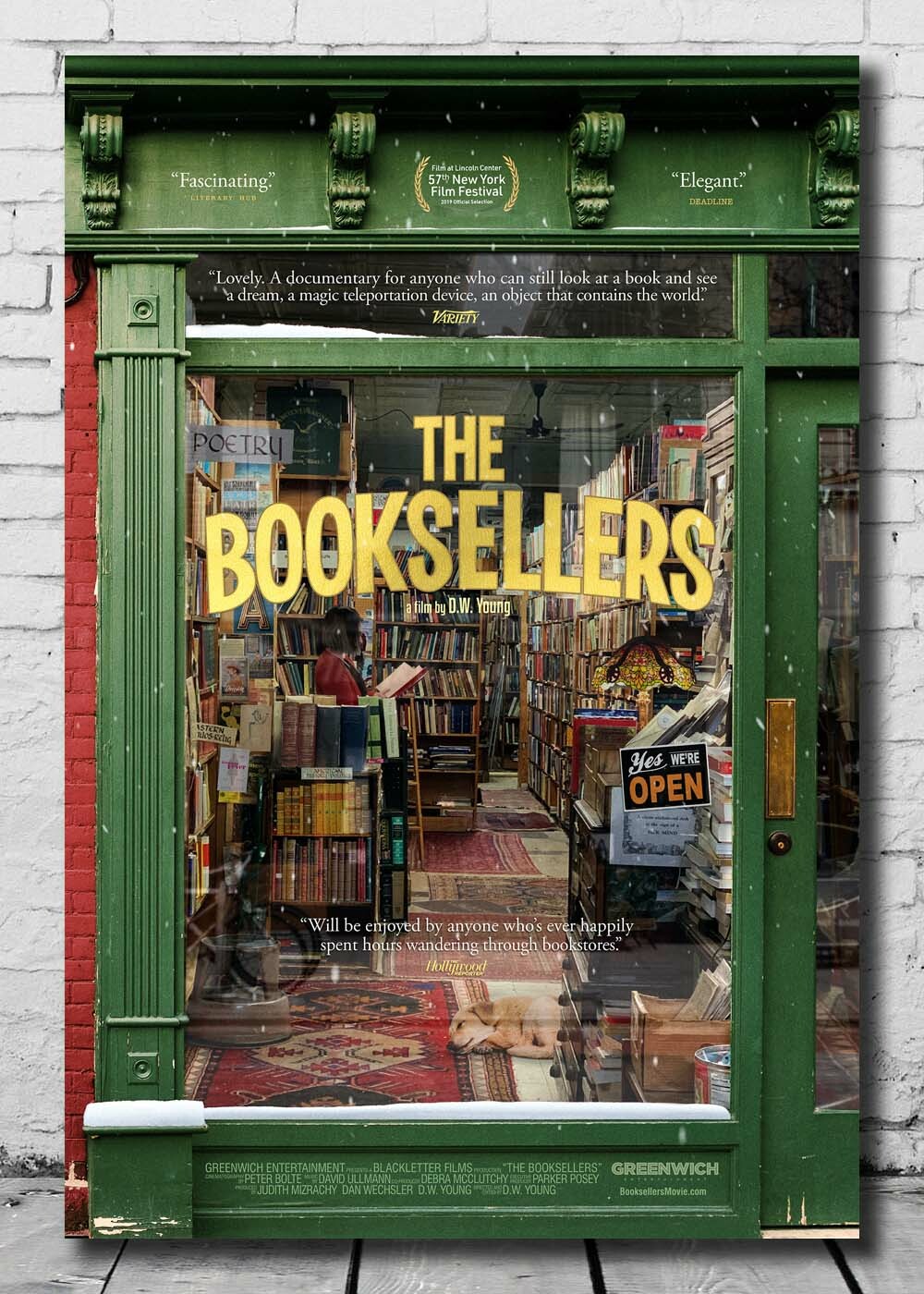 Z860 The Booksellers Movie 2020 Art 40 24x36 32x48 Fabric Poster