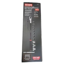 New Professional Ratcheting 13 Pc Serpentine Belt Tool Kit 17-12 In. Long New Professional Ratcheting 13 Pc Serpentine Belt Tool Kit 17-12 In. Long