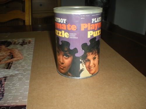 Vintage Playboy Playmate Puzzle Misses October Collinson Twins Complete AP112 - Picture 6 of 6