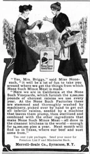 1904  None Such Mince Meat Antique Print Ad Women Picking Grapes In Fields